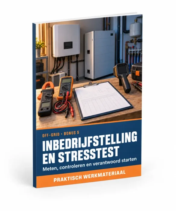 Afbeelding van bonus 5: Inbedrijfstelling en stresstest.